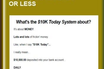 10K Today System - How I Make $10K in 8 Days or Less  -  Duston McGroarty