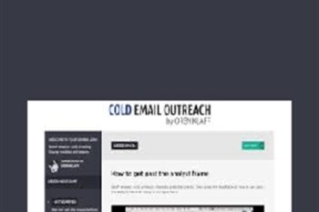 Cold Email OutReach - Oren Klaff