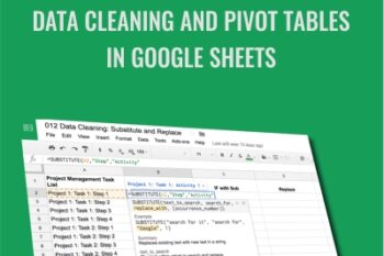 Data Cleaning and Pivot Tables in Google Sheets - Ben Collins