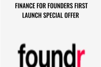 Finance for Founders First Launch Special Offer - Foundr