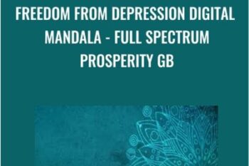 Freedom From Depression Digital Mandala - Full Spectrum Prosperity GB