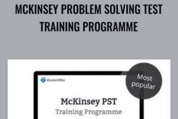 McKinsey Problem Solving Test Training Programme - IGotan Offer