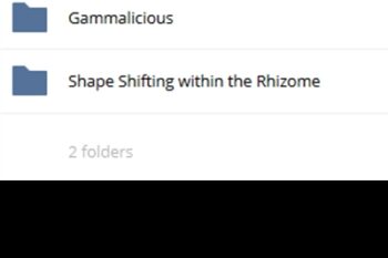 Shapeshifting within the Rhizome - John Overdurf