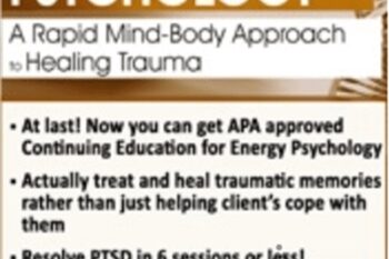 Tapping into Energy Psychology Approaches for Trauma and Anxiety - Robert Schwarz