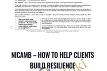 How to Help Clients Build Resilience - Nicamb