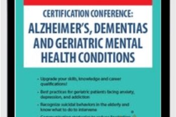2-Day Certification Conference-Alzheimer's