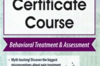 2-Day-Chronic Pain Certificate Course-Behavioral Treatment and Assessment - Robert Rosenbaum