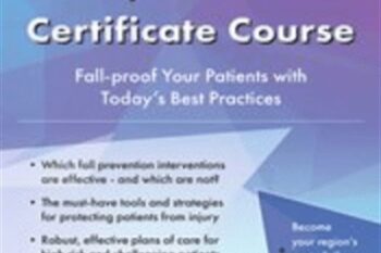 2-Day-Fall Prevention Specialist Certificate Course-Fall-proof Your Patients with Today's Best Practices  - Michel Janet (Shelly) Denes