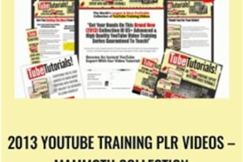 2013 Youtube Training PLR Videos - Mammoth Collection