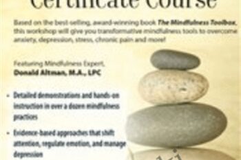 3 Day Advanced Mindfulness Certificate Course - Donald Altman
