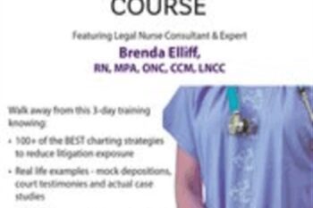 3 Day-Legal Nurse Intensive Training Course - Brenda Elliff