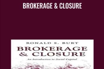 Brokerage and Closure - Ronald S.Burt