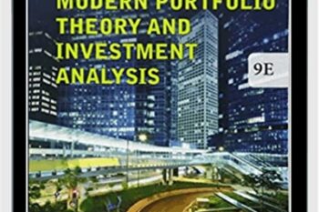 Modern Portfolio Theory and Investment Analysis - Edwin J.Elton