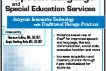 Evidence-based iPad® Interventions for Speech-Language and Special Education Services - Shannon Collins