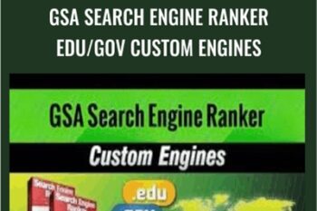 GSA Search Engine Ranker EDU/GOV Custom Engines - Anonymously