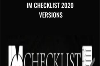 IM Checklist 2020 versions - Anonymously