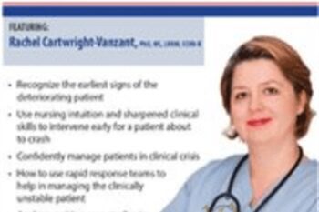 Impending Doom: Crisis Prevention and Management in the Deteriorating Patient - Rachel Cartwright-Vanzant