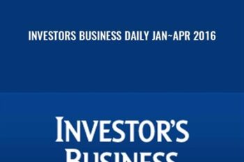 Investors Business Daily Jan ~ Apr 2016 - Anonymously