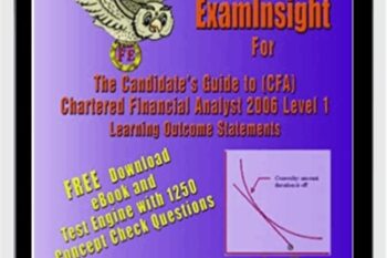 Examinsight for Cfa 2006 Level I Certification (The Candidates Guide to Chartered Financial Analyst Learning Outcome Statements) - Jane Vessey
