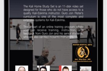 Kali Home Study Set - Jon Rister