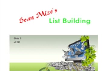 List Building Home Study CD Series - Sean Mize
