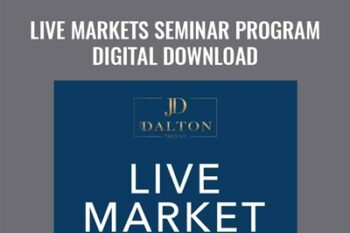 Live Markets Seminar Program-Digital Download - Jim Dalton
