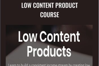 Low Content Product Course - David Ford