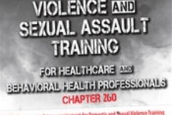 Massachusetts Required Domestic Violence and Sexual Assault Training for Healthcare and Behavioral Health Professionals (Chapter 260) *Pre-Order* - Meredith J. Scannell