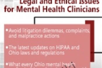 Ohio Legal and Ethical Issues for Mental Health Clinicians - Susan Lewis