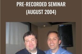 Pre-Recorded Seminar - John Carter and Hubert Senters