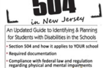Section 504 in New Jersey: An Updated Guide to Identifying and Planning for Students with Disabilities in the Schools - John B. Comegno II
