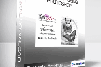 PhotoArtFX using Photoshop - Butterfly ArtBrush