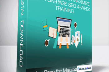 Sales Page for Maximize Your On-Page Seo 4-Week Training