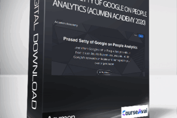 Acumen - Prasad Setty of Google on People Analytics (Acumen Academy 2020)