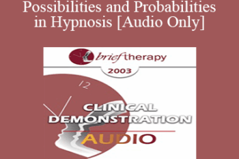 [Audio Only] BT03 Clinical Demonstration 09 - Possibilities and Probabilities in Hypnosis - Michael Yapko