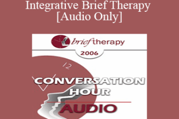 [Audio Only] BT06 Conversation Hour 08 - Integrative Brief Therapy: Use of Self - Jeffrey Kottler