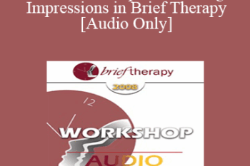 [Audio Only] BT08 Workshop 44 - Lasting Impressions in Brief Therapy: What Can Clinicians Learn from Filmmakers . . . and Social Psychologists? - Jeffrey Zeig