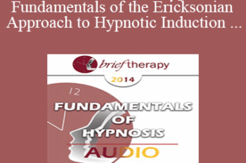 [Audio] BT14 Fundamental Hypnosis - Fundamentals of the Ericksonian Approach to Hypnotic Induction - Jeffrey Zeig
