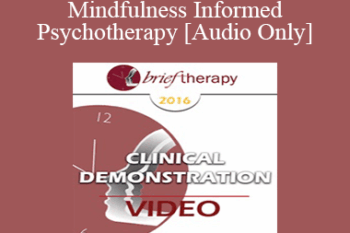 [Audio] BT16 Clinical Demonstration 10 - Mindfulness Informed Psychotherapy - Ron Siegel