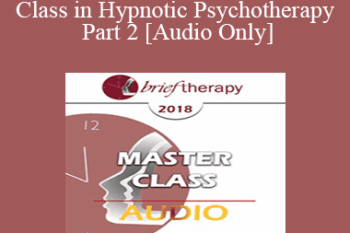 [Audio] BT18 Master Class 02 - Master Class in Hypnotic Psychotherapy Part 2 - Michael Yapko