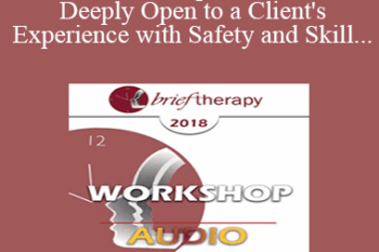 [Audio] BT18 Workshop 18 - How to Deeply Open to a Client's Experience with Safety and Skill - Stephen Gilligan