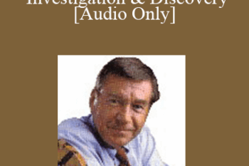 [Audio] Michael Tigar - Empowering the Jury