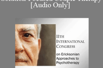[Audio] IC11 Short Course 26 - A New Cognitive Model for Brief Solution-Focused Couple Therapy - Robert Johansen