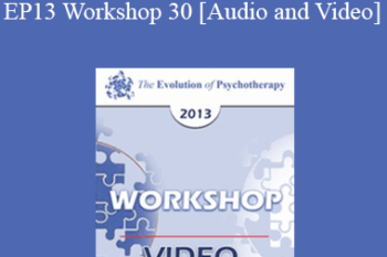 EP13 Workshop 30 - Out of the Blue: Six Non-Medication Way to Relieve Depression - Bill O'Hanlon