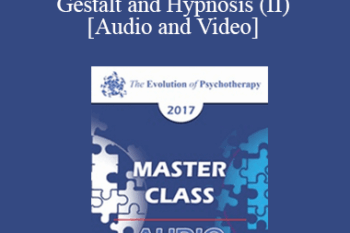 EP17 Master Class - Experiential Approaches Combining Gestalt and Hypnosis (II) - Jeffrey Zeig