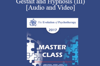 EP17 Master Class - Experiential Approaches Combining Gestalt and Hypnosis (III) - Jeffrey Zeig