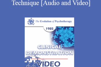 EP85 Clinical Presentation 10 - Using Metaphor and the Interspersal Technique - Jeffrey K. Zeig