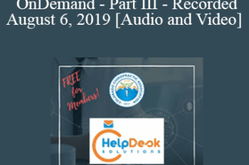 Medicare Maintenance & ABN - OnDemand - Part III - Recorded August 6