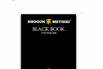 Derek Rake - Shogun Method Black Book Volume 1