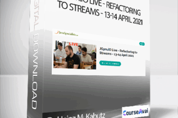Dr Heinz M. Kabutz - JGym.IO Live - Refactoring to Streams - 13-14 April 2021